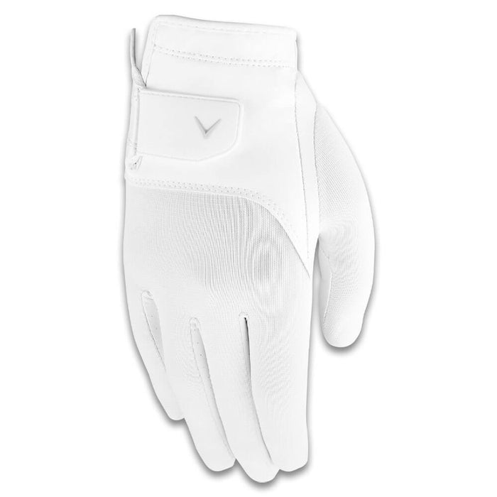 Callaway Aura Golf Glove White - 26 Women