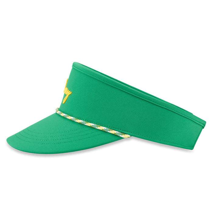 Callaway Birdie Putt Rope Golf Visor Green/Yellow - 26 Men