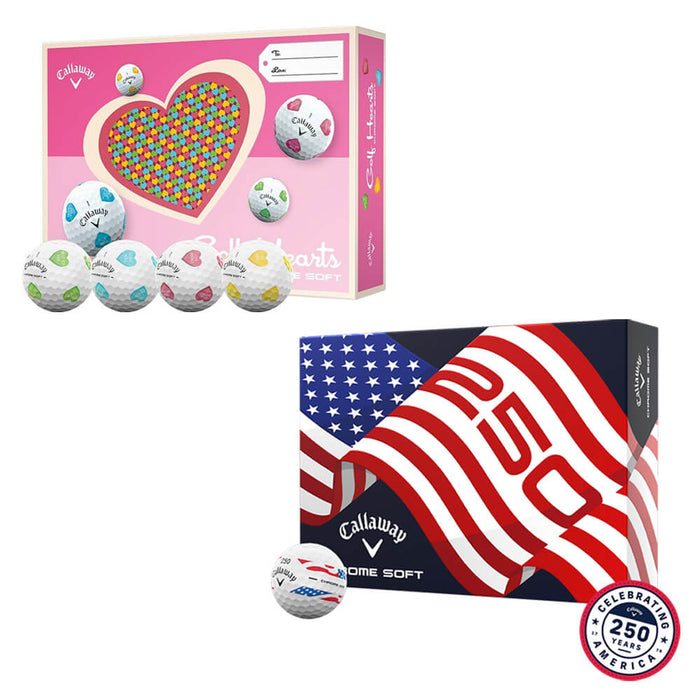 Callaway Chrome Soft Truvis Decorated Golf Balls