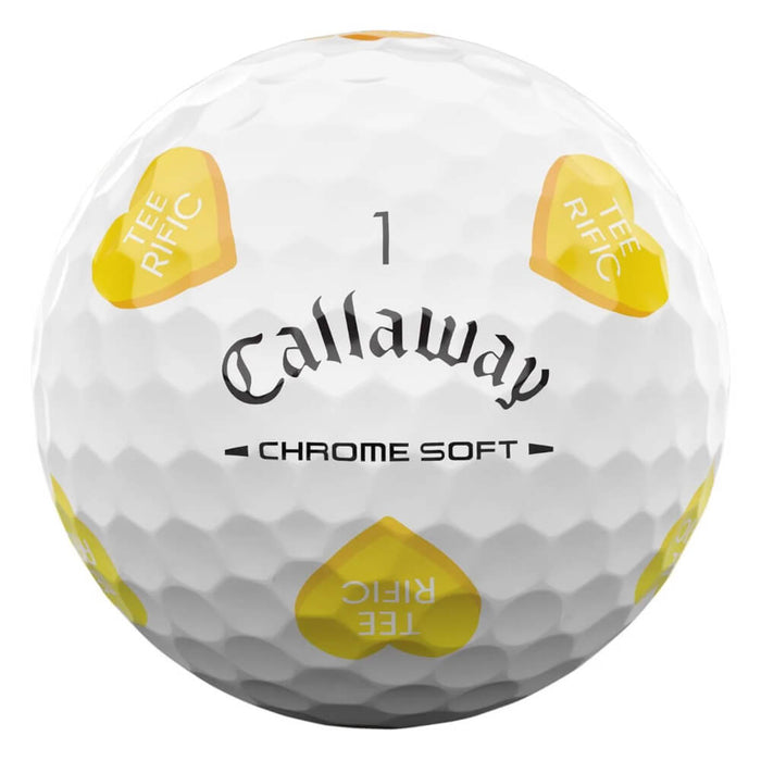 Callaway Chrome Soft Truvis Decorated Golf Balls