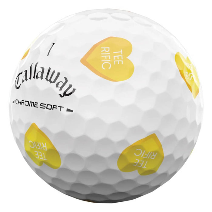 Callaway Chrome Soft Truvis Decorated Golf Balls
