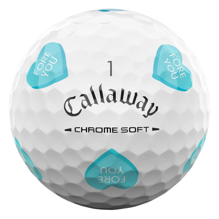 Callaway Chrome Soft Truvis Decorated Golf Balls