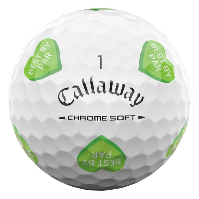 Callaway Chrome Soft Truvis Decorated Golf Balls