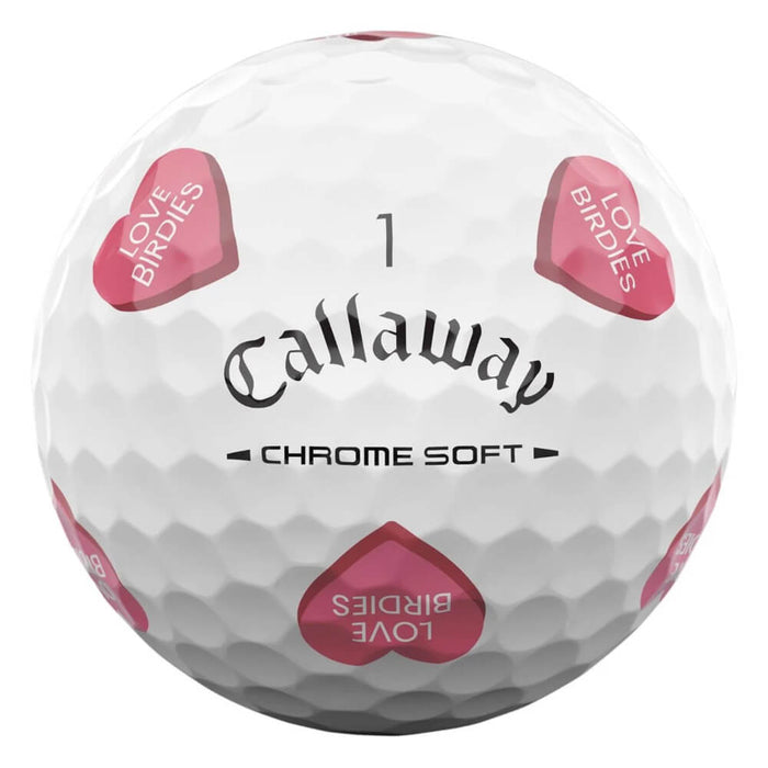 Callaway Chrome Soft Truvis Decorated Golf Balls