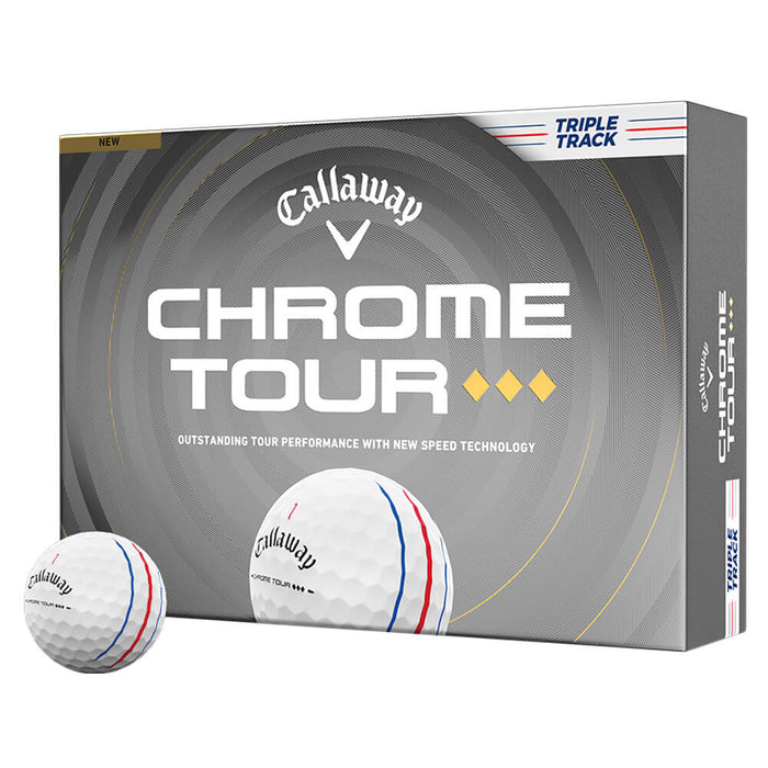 Callaway Chrome Tour Triple Diamond Triple Track Golf Balls