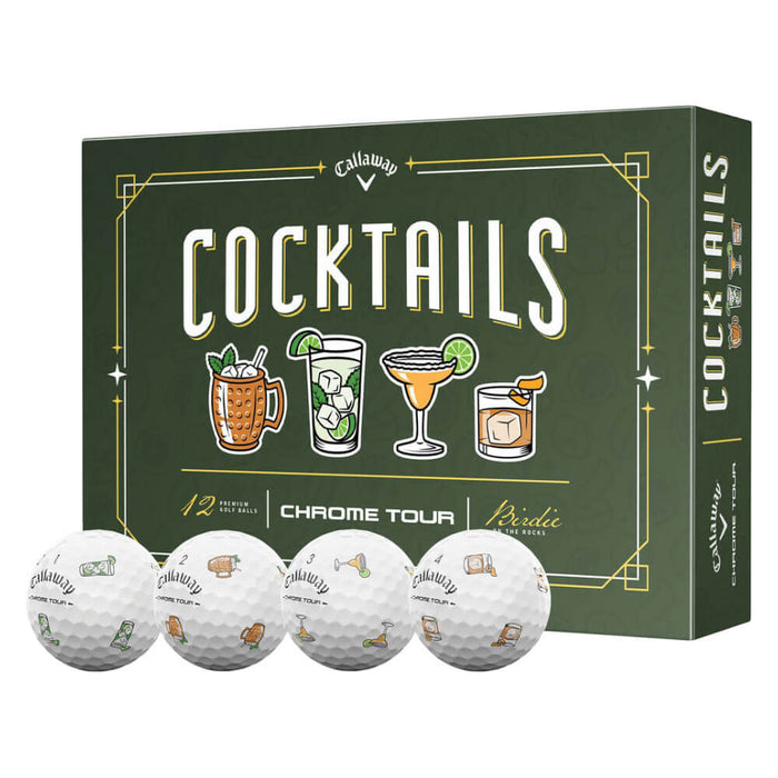 Callaway Chrome Tour Truvis Cocktails Limited Golf Balls