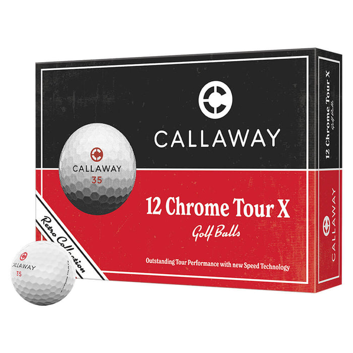 Callaway Chrome Tour X Truvis Decorated Golf Balls