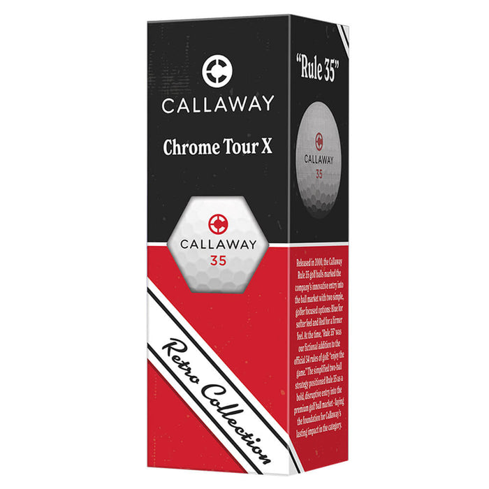 Callaway Chrome Tour X Truvis Decorated Golf Balls