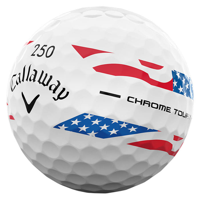 Callaway Chrome Tour X Truvis Decorated Golf Balls