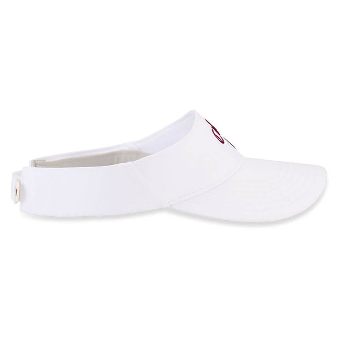 Callaway Liquid Metal Golf Visor White/Red Plum - 26 Women