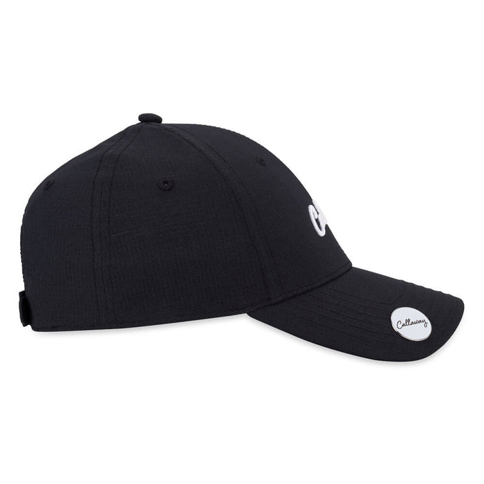 Callaway Stitch Magnet Adjustable Golf Cap Black - 26 Women