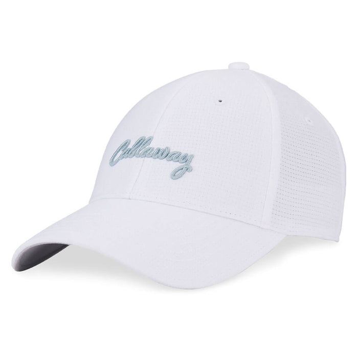 Callaway Stitch Magnet Adjustable Golf Cap White/Surf Spray - 26 Women