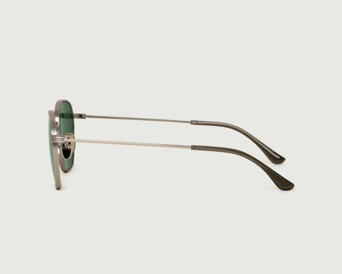 Gold::Cameron Sunglasses square Gold metal side