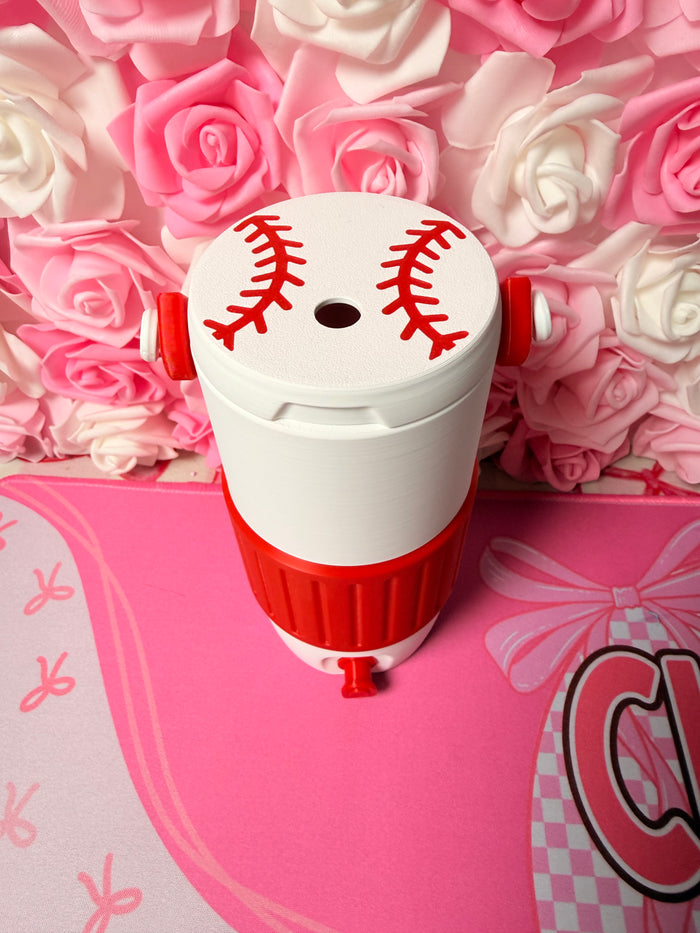 Can Cooler with sports lid and can tab opener