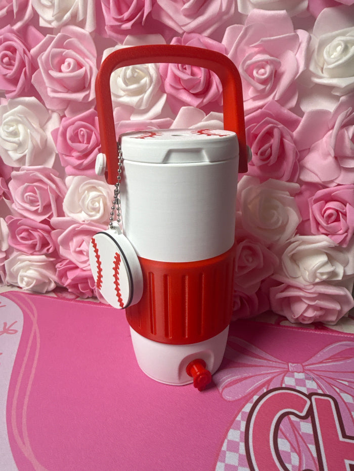 Can Cooler with sports lid and can tab opener