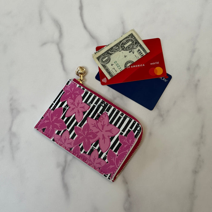 Card Case Beth Hibiscus