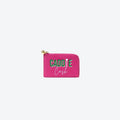 Card Case Hot Pink Caddie Cash, front view