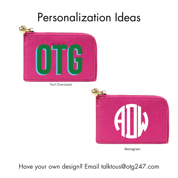 Card Case Hot Pink