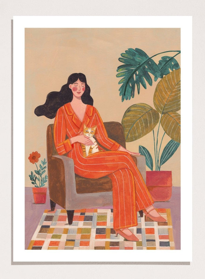 12x16 inches/30x40cm (Framing Available) / Unframed Print Only