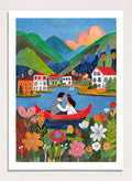 12x16 inches/30x40cm (Framing Available) / Unframed Print Only