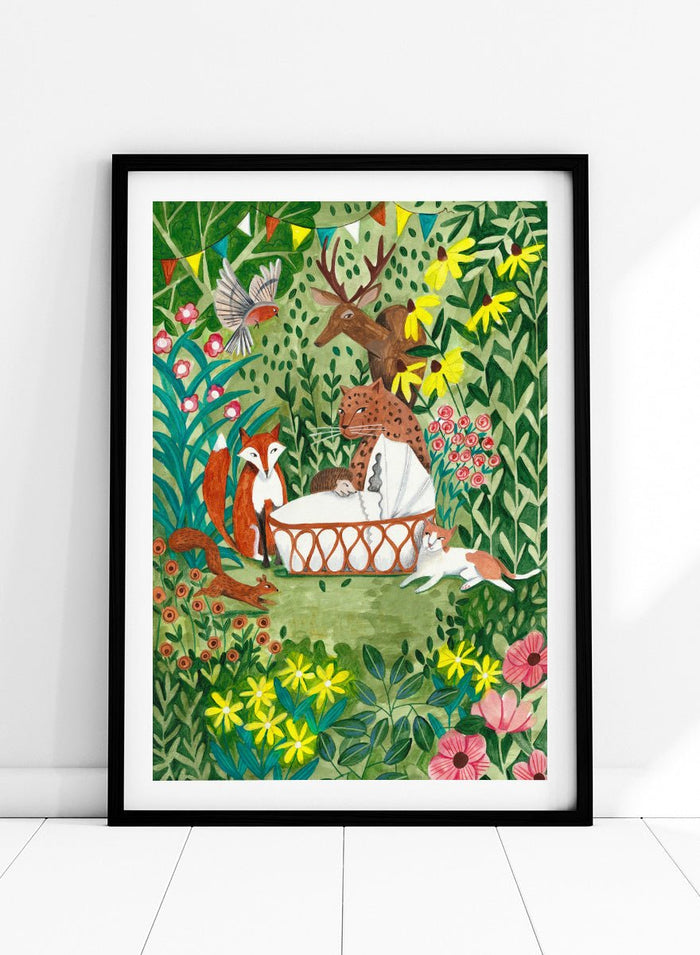 Caroline Bonne Müller - Welcome to the Forest Art Print_Sugar & Canvas_Caroline Bonne Müller