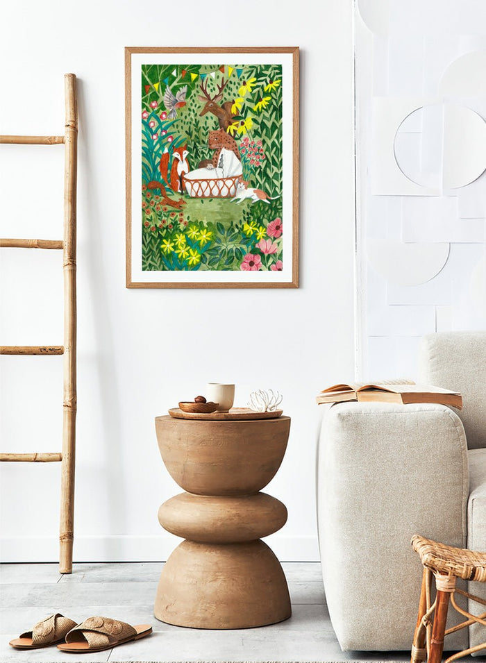 Caroline Bonne Müller - Welcome to the Forest Art Print_Sugar & Canvas_Caroline Bonne Müller