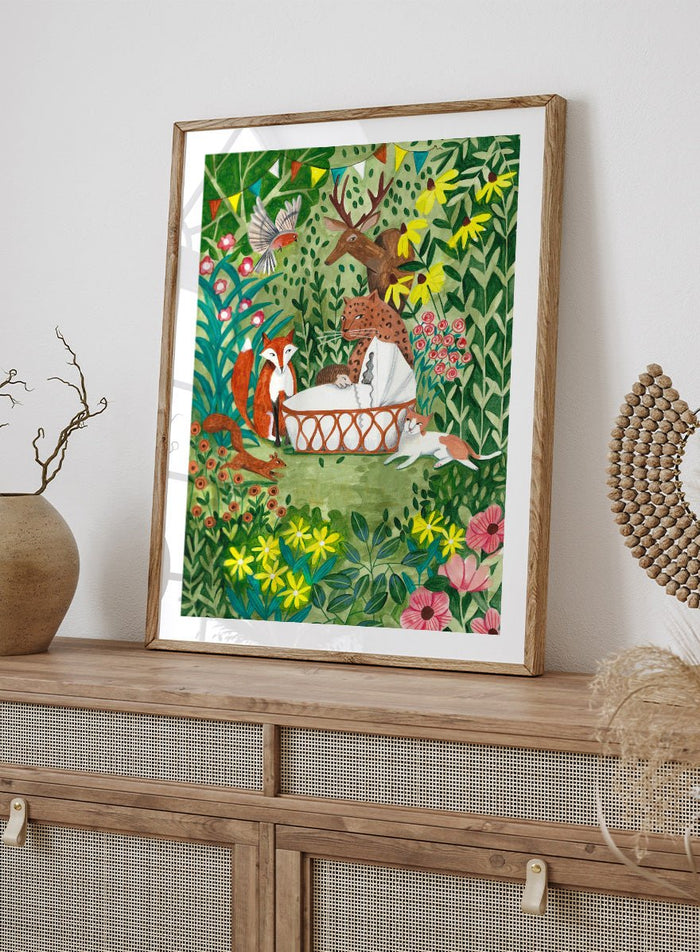 Caroline Bonne Müller - Welcome to the Forest Art Print_Sugar & Canvas_Caroline Bonne Müller