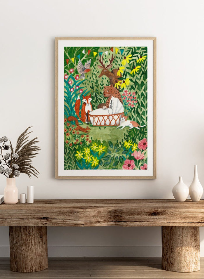 Caroline Bonne Müller - Welcome to the Forest Art Print_Sugar & Canvas_Caroline Bonne Müller
