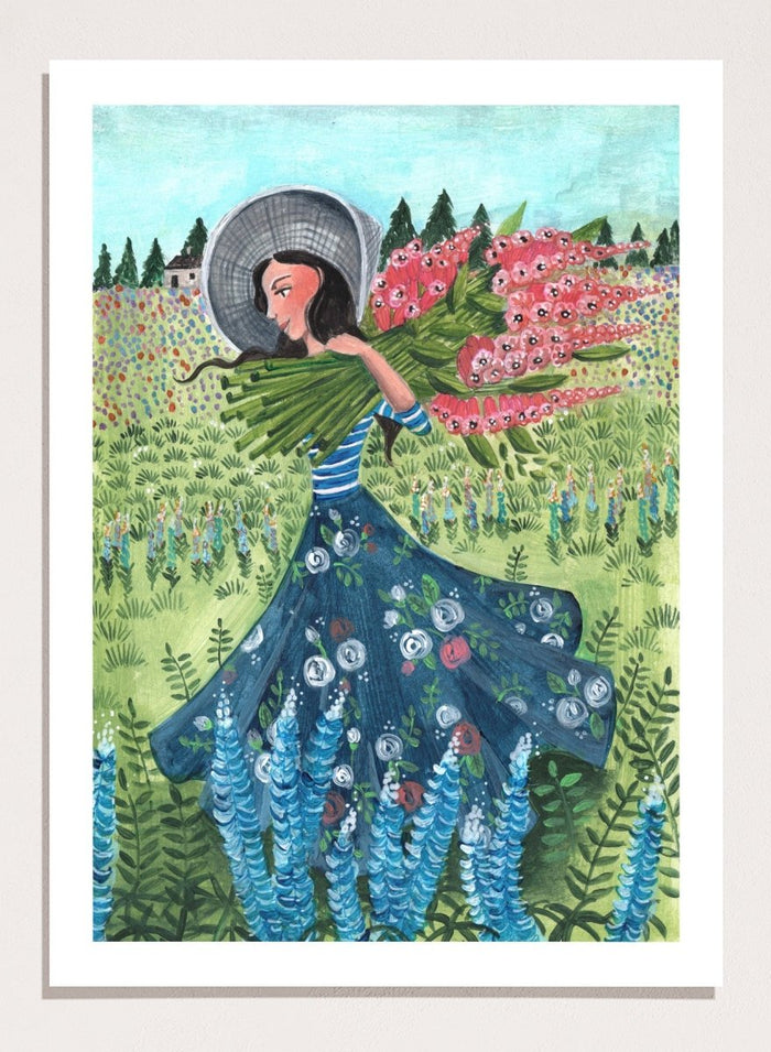 12x16 inches/30x40cm (Framing Available) / Unframed Print Only