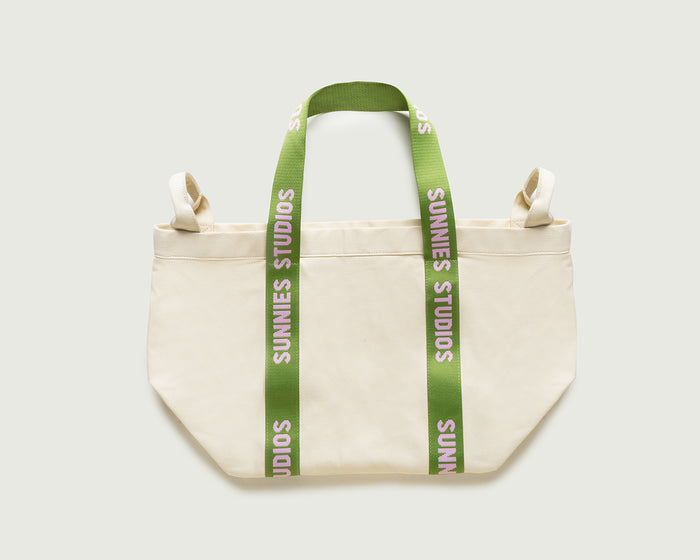Cream::Carryall Tote Cream top