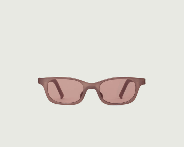 Mulberry::Casey Sunglasses rectangle Pink recycled polyester front
