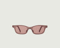 Mulberry::Casey Sunglasses rectangle Pink recycled polyester front
