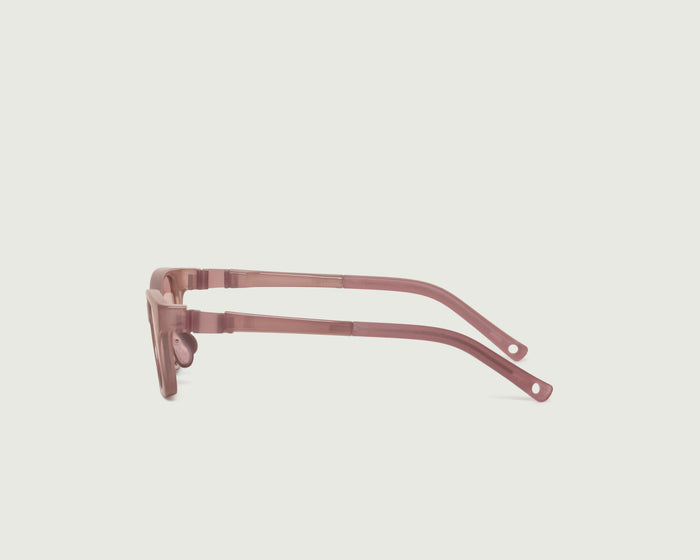 Mulberry::Casey Sunglasses rectangle Pink recycled polyester side