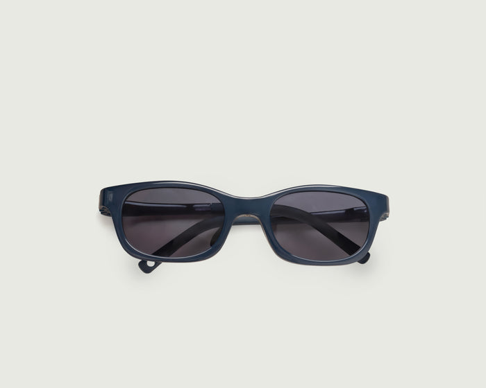 Blueberry::Casey Sunglasses rectangle Blue recycled polyester top