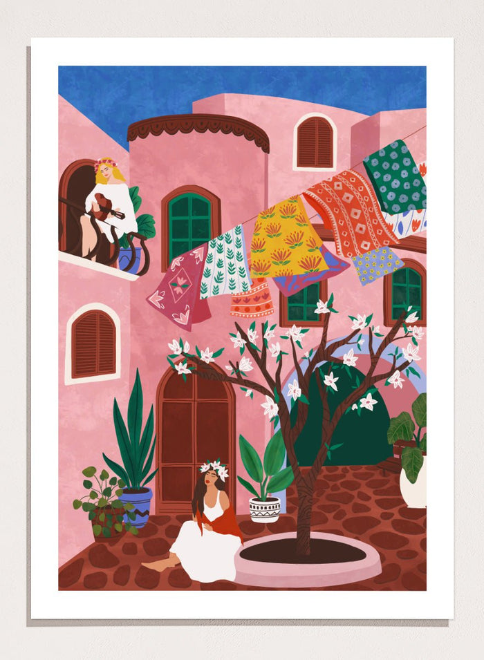 12x16 inches/30x40cm (Framing Available) / Unframed Print Only