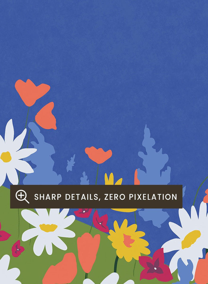 Ceyda Alasar - Wildflower Summer Jump Art Print_Sugar & Canvas_Ceyda Alasar