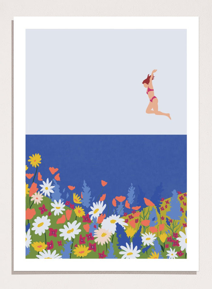 12x16 inches/30x40cm (Framing Available) / Unframed Print Only