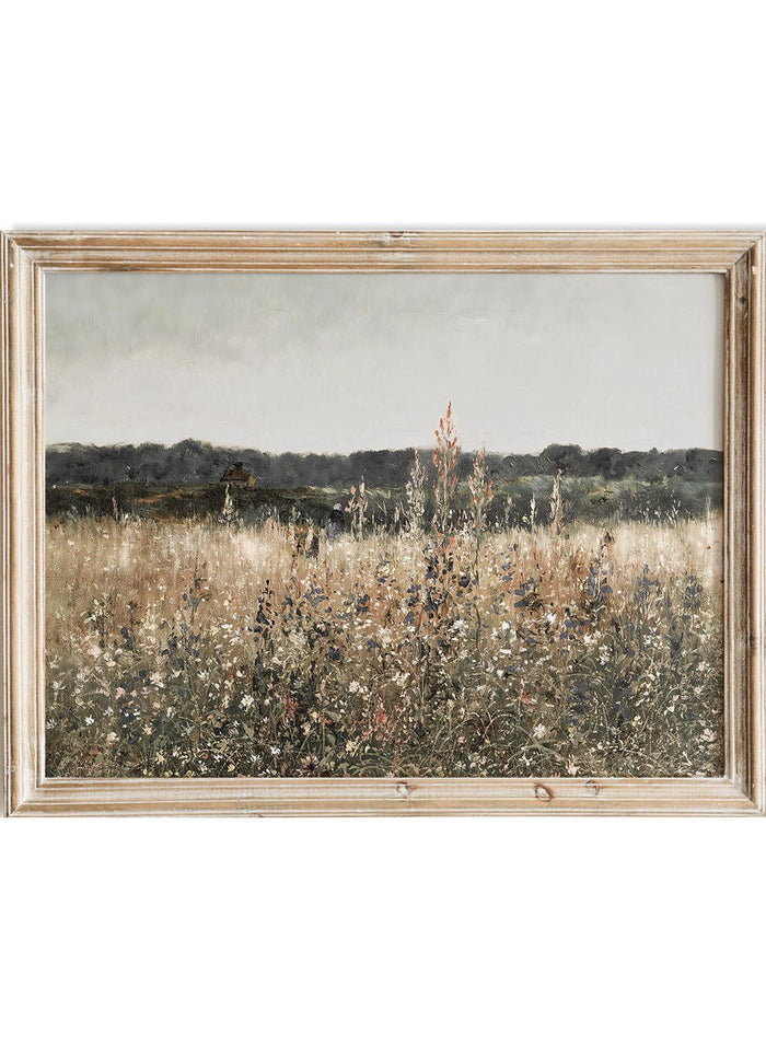 "Champ Fleuri" Art Print_Sugar & Canvas
