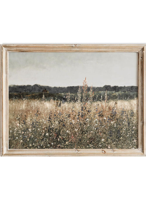 "Champ Fleuri" Art Print_Sugar & Canvas