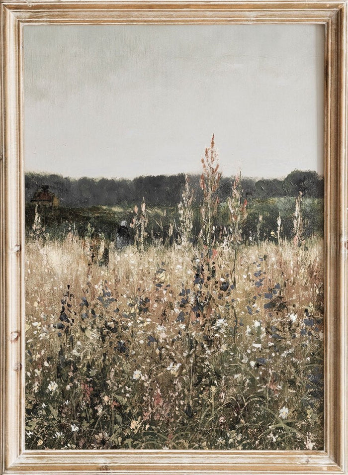 "Champ Fleuri" Art Print_Sugar & Canvas_Antoine Chintreuil