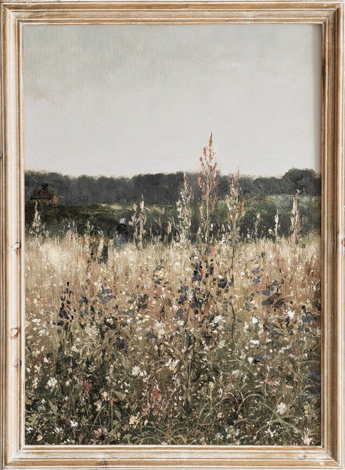 "Champ Fleuri" Art Print_Sugar & Canvas_Antoine Chintreuil