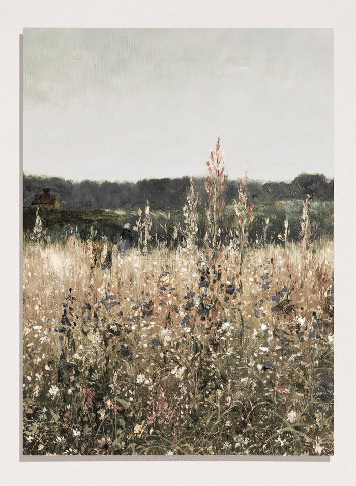 "Champ Fleuri" Art Print_Sugar & Canvas_Antoine Chintreuil