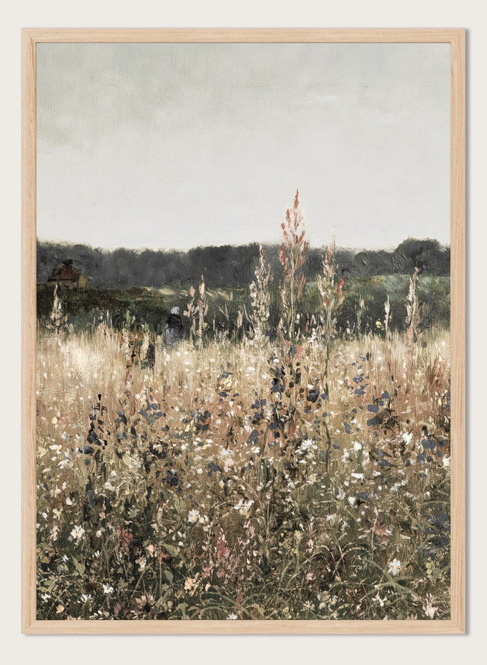 "Champ Fleuri" Art Print_Sugar & Canvas_Antoine Chintreuil