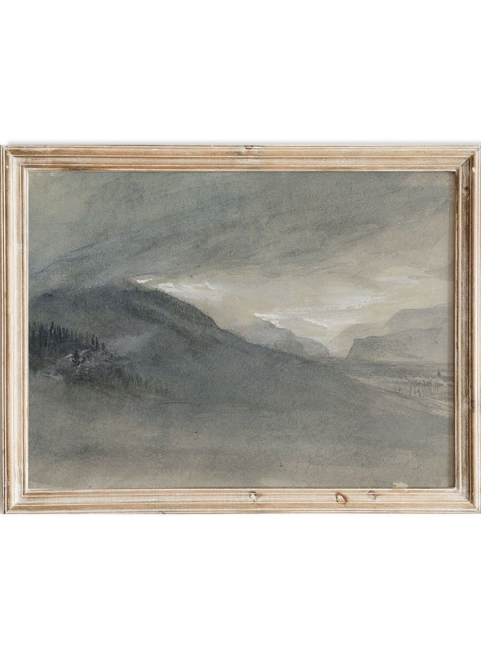 "Champagnole" Art Print_Sugar & Canvas_John Ruskin