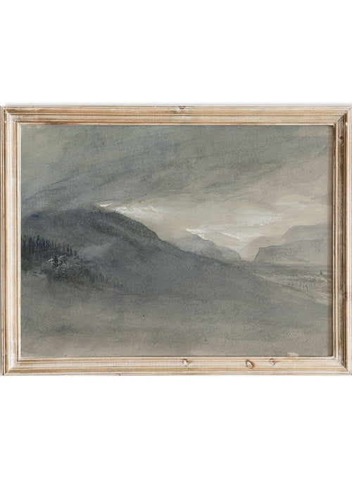 "Champagnole" Art Print_Sugar & Canvas_John Ruskin
