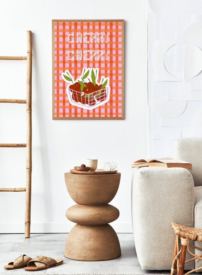 'Cherry Cherry' Aesthetic Art Print_Sugar & Canvas_Sugar & Canvas