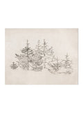 "Christmas Bomenbos" Art Print_Sugar & Canvas_Willem Wenckebach