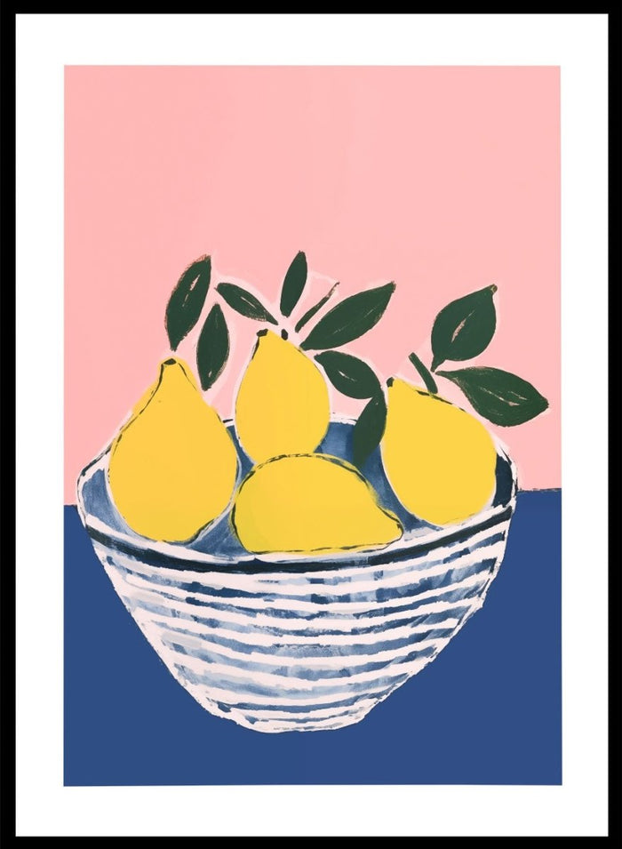 'Citrus Study' Aesthetic Art Print_Sugar & Canvas_Sugar & Canvas