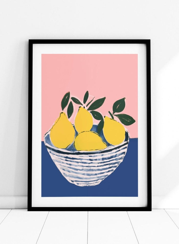 'Citrus Study' Aesthetic Art Print_Sugar & Canvas_Sugar & Canvas
