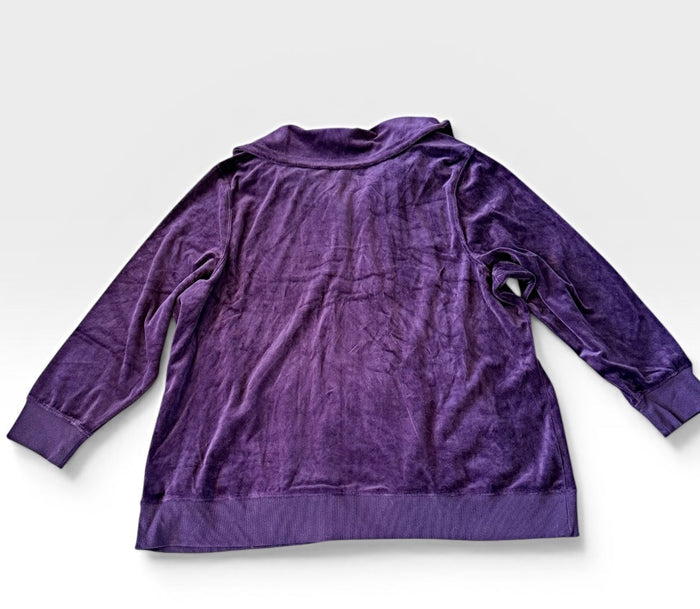 Cj Banks New With Tags Size 3X Purple Jacket outdoor